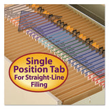 Heavyweight Kraft File Folders, Straight Tab, Legal Size, 11 Pt. Kraft, 100-box