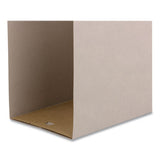 Tuff Extra Capacity Hanging File Folders W- Easy Slide Tab, 4" Expansion, Letter, Steel Gray,18-box