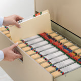 Box Bottom Hanging File Folders, Legal Size, Standard Green, 25-box