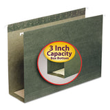 Box Bottom Hanging File Folders, Legal Size, Standard Green, 25-box