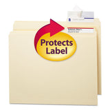 Seal & View File Folder Label Protector, Clear Laminate, 3-1-2x1-11-16, 100-pack