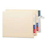 Seal & View File Folder Label Protector, Clear Laminate, 8 X 1-11-16, 100-pack