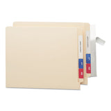 Seal & View File Folder Label Protector, Clear Laminate, 8 X 1-11-16, 100-pack