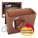 Tuff Expanding Files, 21 Sections, 1-21-cut Tab, Letter Size, Redrope