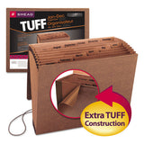 Tuff Expanding Files, 12 Sections, 1-12-cut Tab, Letter Size, Redrope