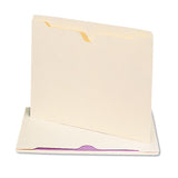 Manila File Jackets, 2-ply Straight Tab, Letter Size, Manila, 100-box