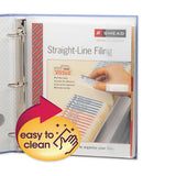Poly Ring Binder Pockets, 9 X 11.5, Clear, 3-pack