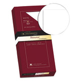 100% Cotton Resume Envelope, #10, Commercial Flap, Gummed Closure, 4.13 X 9.5, White, 50-box