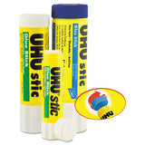 Stic Permanent Glue Stick, 1.41 Oz, Applies And Dries Clear