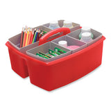 Large Caddy With Sorting Cups, Red, 2-carton