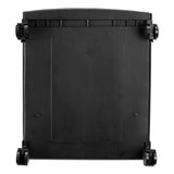 Two-drawer Mobile Filing Cabinet, 14.75w X 18.25d X 26h, Black