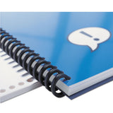 Proclick Easy Edit Spines, 1-2" Diameter, 85 Sheet Capacity, Black, 25-pack