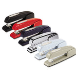 747 Business Full Strip Desk Stapler, 25-sheet Capacity, Steel Gray