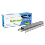 S.f. 1 Standard Staples, 0.25" Leg, 0.5" Crown, Steel, 5,000-box, 3 Boxes-pack