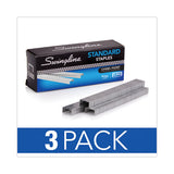 S.f. 1 Standard Staples, 0.25" Leg, 0.5" Crown, Steel, 5,000-box, 3 Boxes-pack