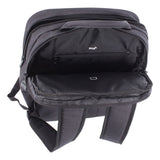Cadence 2 Section Business Backpack, For Laptops 15.6", 6" X 6" X 17", Charcoal