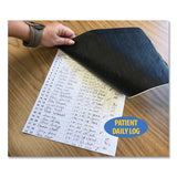 Patient Sign-in Label Forms, 8 1-2 X 11 5-8, 125 Sheets-pack, Green