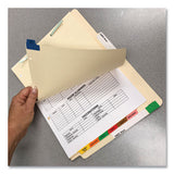 Bottom Tab Medical Chart Divider Sets, 8-tab, Assorted Medical, 11.38 X 8.5, Manila, 40 Sets