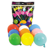 Helium Quality Latex Balloons, 12 Assorted Colors, 144-pack