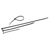 Nylon Cable Ties, 11 X 0.19, 50 Lb, Black, 500-pack