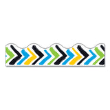 Terrific Trimmers Print Board Trim, 2 1-4" X 156 Ft, Animal Prints, Assorted
