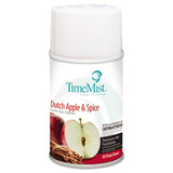 Premium Metered Air Freshener Refill, Dutch Apple & Spice, 6.6 Oz Aerosol, 12-ct