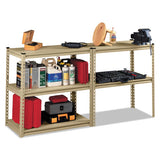 Stur-d-stor Shelving, Five-shelf, 36w X 18d X 72h, Sand