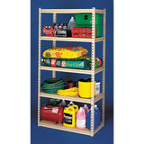 Stur-d-stor Shelving, Five-shelf, 36w X 18d X 72h, Sand