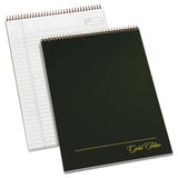 Gold Fibre Wirebound Writing Pad W- Cover, 1 Subject, Project Notes, Navy Cover, 8.5 X 11.75, 70 Sheets