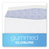 W-2 Laser Double Window Envelope, Commercial Flap, Gummed Closure, 5.63 X 9, White, 24-pack