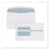 W-2 Peel And Seal Envelopes, Commercial Flap, Self-adhesive Closure, 5.63 X 9, White, 15-pack