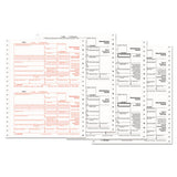 1099-div Tax Forms, 5-part, 5 1-2 X 8, Inkjet-laser, 24 1099s & 1 1096