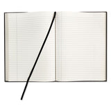 Royale Casebound Business Notebook, College, Black-gray, 11.75 X 8.25, 96 Sheets