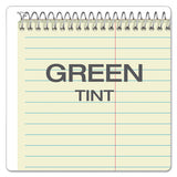 Steno Books, Gregg Rule, 6 X 9, Maroon Cover, 80 Green Tint Sheets, 6-pack