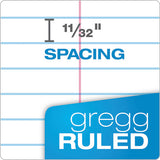 Steno Books, Gregg Rule, 6 X 9, White, 80 Sheets