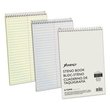 Steno Books, Gregg Rule, 6 X 9, White, 80 Sheets