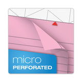 Prism + Writing Pads, Wide-legal Rule, 8.5 X 11.75, Pastel Pink, 50 Sheets, 12-pack