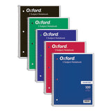 Coil-lock Wirebound Notebooks, 3 Subjects, Medium-college Rule, Assorted Color Covers, 9.5 X 6, 150 Sheets