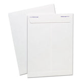 Gold Fibre Fastrip Release & Seal White Catalog Envelope, #10 1-2, Cheese Blade Flap, 9 X 12, White, 100-box