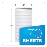 Second Nature Recycled Notebooks, Gregg Rule, 4 X 8, White, 70 Sheets