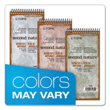 Second Nature Recycled Notebooks, Gregg Rule, 4 X 8, White, 70 Sheets