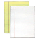 "the Legal Pad" Glue Top Pads, Wide-legal Rule, 8.5 X 11, White, 50 Sheets, 12-pack