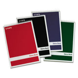 Steno Book, Gregg Rule, Assorted Covers, 6 X 9, 80 White Sheets, 4-pack