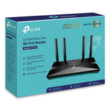 Archer Ax1500 Wireless And Ethernet Router, 5 Ports, Dual-band 2.4 Ghz-5 Ghz