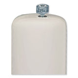 Elevation Liquid Skincare Dispenser, 1 L Bottle; 33 Oz Bottle, 4.4" X 4.5" X 11.5", White