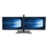 Dual Full Motion Arm Desk Stand For 13" To 27" Monitors, Up To 26 Lbs-arm, Black