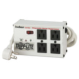 Isobar Surge Protector, 4 Outlets, 6 Ft Cord, 3330 Joules, Diagnostic Leds