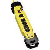 Power It! Safety Power Strip, 8 Outlets, 12 Ft Cord And Clip, Gfci Plug