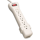 Protect It! Surge Protector, 7 Outlets, 12 Ft Cord, 1080 Joules, Light Gray