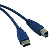 Usb 3.0 Superspeed Extension Cable (a-a M-f), 10 Ft., Blue